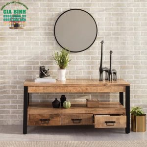 Gương trang điểm kim loại tròn Amaliya mã TĐ09