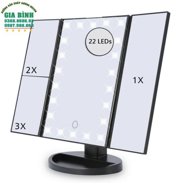 Gương bàn trang điểm có đèn Led mã TĐ19