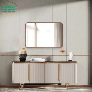 Gương trang điểm gỗ hình chữ nhật Jakayla mã TĐ11