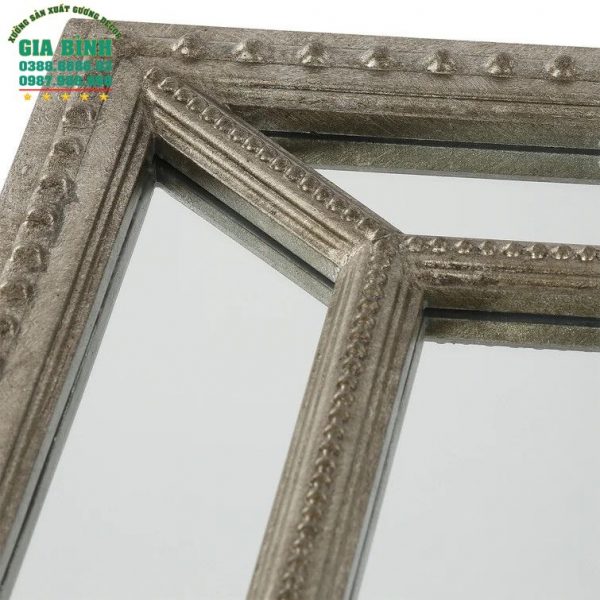 Gương dán tường Aanya khung nhựa mã DT02
