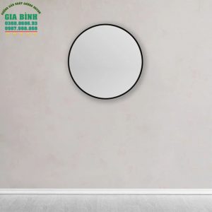 Gương trang điểm kim loại tròn Amaliya mã TĐ09