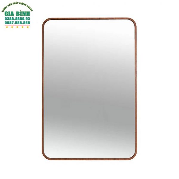 Gương trang điểm gỗ hình chữ nhật Jakayla mã TĐ11